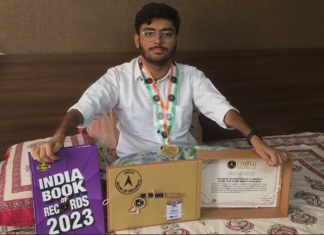 અહો આશ્ચર્યમ્ ! નાકથી ટાઈપ કરી દિવ્યાંગ યુવકે ઈન્ડિયા બુક ઓફ રેકોર્ડમાં મેળવ્યું સ્થાન, 60 સેકન્ડમાં ટાઈપ કર્યા આટલા શબ્દો…!