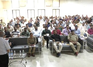 ટ્રાફિકની સમસ્યાના નિવારણ માટે રાજકોટ તાલીમ ભવન ખાતે વર્કશોપનુ આયોજન..