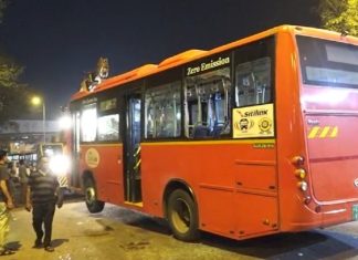 સુરતનાં કતારગામ વિસ્તારમાં BRTS બસે સર્જ્યો અકસ્માત : અનેક લોકો થયા ઘાયલ…