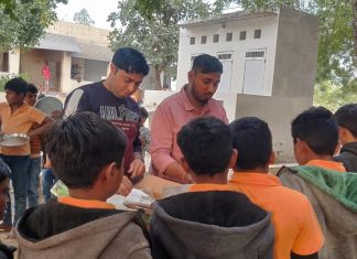 રાજકોટ : પરમેશ્વર સેવા એજ્યુકેશન ટ્રસ્ટ દ્વારા શિક્ષણમંત્રીના જન્મદિવસની કરાઈ અનોખી ઉજવણી…