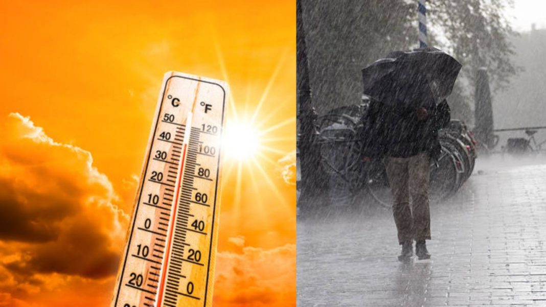 heatvave and rain