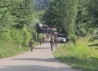 જમ્મુ કાશ્મીર: અનંતનાગમાં આતંકવાદીઓ સાથે અથડામણ, બે જવાન શહીદ અને ત્રણ ઘાયલ