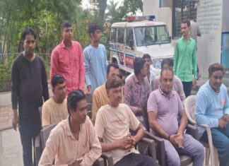 બગસરા: પોલીસ સ્ટેશન માં P.I.સાળુકે સાહેબ દ્વારા ગણપતિ ઉત્સવના આયોજકની મીટીંગ બોલાવી