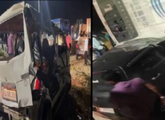 મરણ ચિચિયારીઓથી ગુંજી ઉઠ્યો દ્વારકા-જામનગર હાઇવે, ગોઝારા અકસ્માતમાં 7 લોકોના મોત