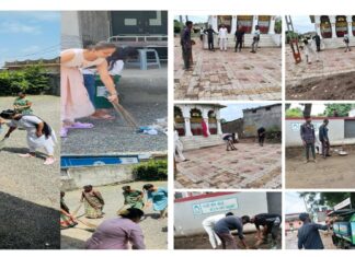 બગસરાના જુના વાઘણીયા ગામે સ્વચ્છોત્સવ અંતર્ગત સફાઈ હાથ ધરાઈ