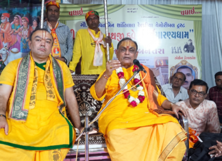 બગસરામાં ગો.વા સવિતાબેન શાંતિલાલ કેશરિયા મેમોરિયલ ટ્રસ્ટ દ્વારા અધ્યતન હવેલીનું નવ નિર્માણ અર્પણ, શહેર ઠાકોરજીમય બન્યું