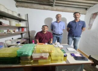 રાજકોટ ગ્રામ્ય SOGનો સપાટો: ખિરસરામાં ડિગ્રી વિના એલોપેથીક પ્રેક્ટિસ કરતો બોગસ ડોક્ટર ઝડપાયો…