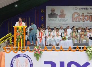 રાજકોટમાં બહુમાળી ભવન ચોકથી તિરંગા યાત્રા, મંત્રીઓની ગેરહાજરીથી રાજકીય ચર્ચા…