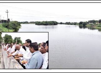 ચિતલ ખાતે નવા નીરના વધામણાં કરાયા, કૌશિક વેકરિયા સહિત મહાનુભાવોએ ફૂલ-શ્રીફળ પધરાવી નવા નીરને વધાવ્યા